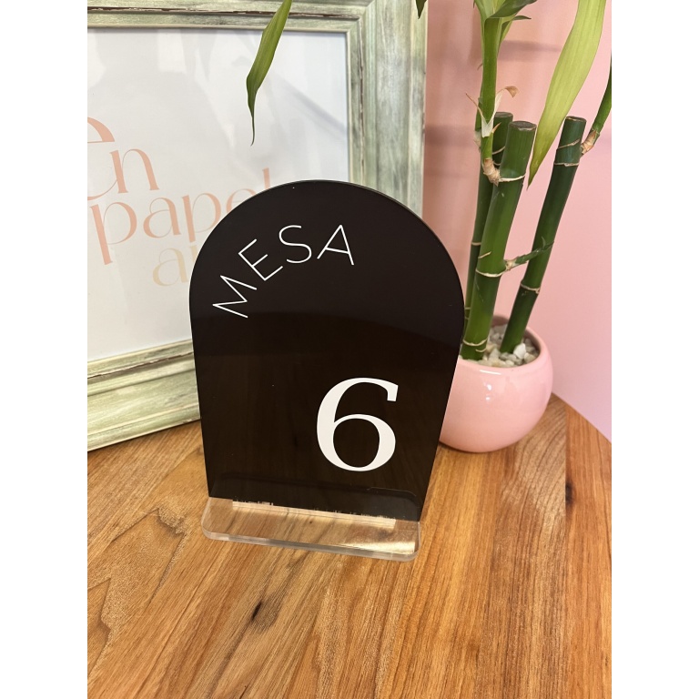 Números de mesa