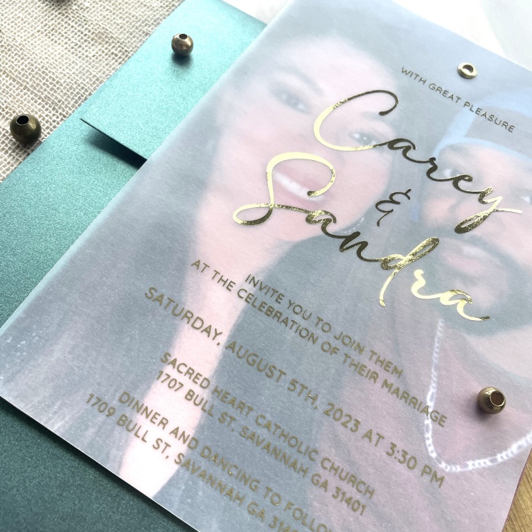 Invitación Photo Dual
