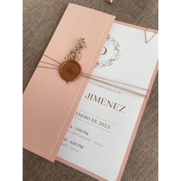 Invitación Mid Chic